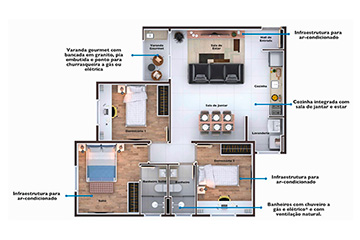 Plantas - Residencial Ilhas Gregas Itupeva - Lançamento